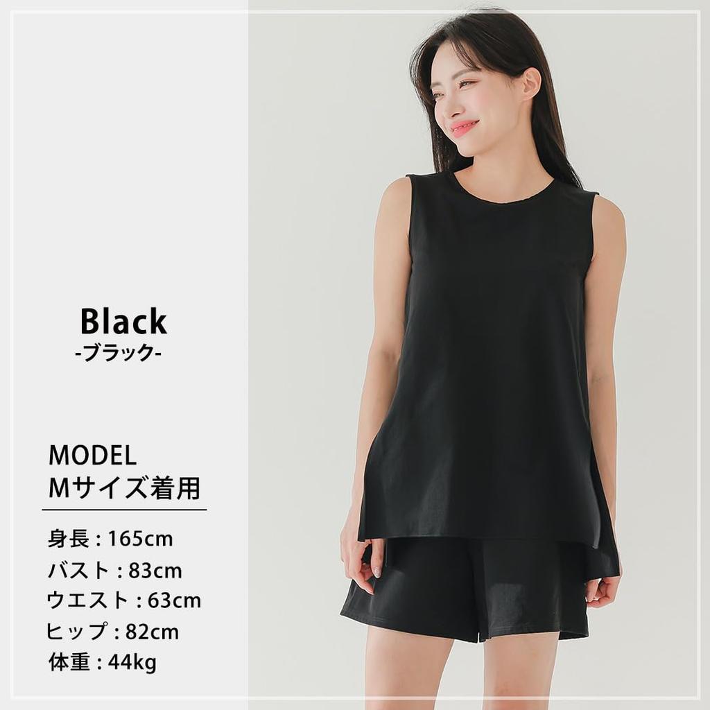 Женский купальник из двух частей Teddy, рашгард без рукавов и шорты, UPF 50+, размер M (9), Черный, hys3092