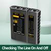 Aneng Rj45 rj11 Многофункциональный тестер сетевого кабеля Детектор односторонний с кристаллическим разъемом Инструмент для тестирования телефонных проводов