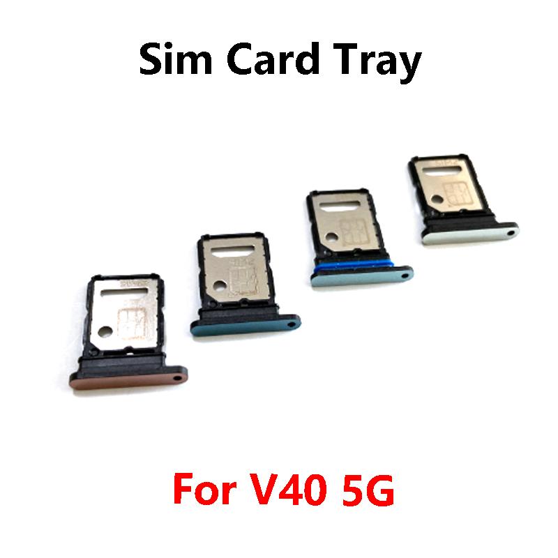 Для Vivo V30 V40 Pro Lite 5G Держатель слота лотка SIM-карты Адаптер Разъем Запасные части для ремонта