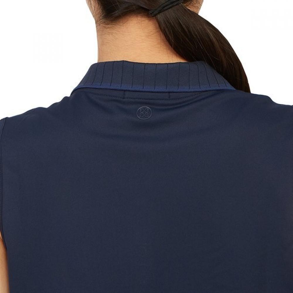 Футболка без рукавов с воротником Zippor Golfwear женская G4lc0k804 TwlT