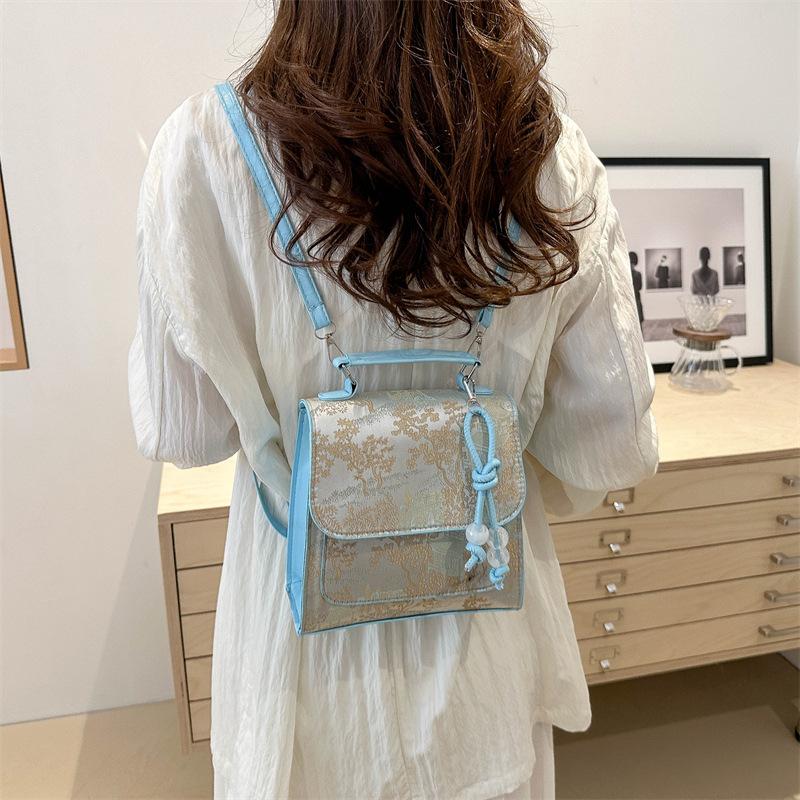 Новый китайский стиль новый нишевый портативный школьный рюкзак для женщин красивый дорожный рюкзак на одно плечо