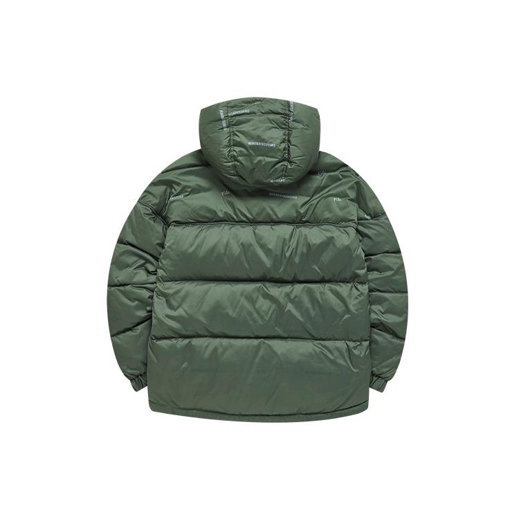 New FILA MIHARA YASUHIRO Collaboration Collection Down Jacket Men's Earthy Olive Green F11M143903F-KK