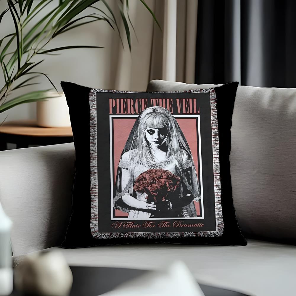 Trending PPierce The Veilable Cushion Cover Antidustmite Pillowcase Invisible Zipper Silky Short Plush Sofa Cushion Cover