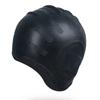 Silicone Swimming Cap With Ear Protection Unisex Adult Pool Solid Color Comfort Fit