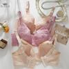 Women's Lingerie Sexy Lace Bra Push Up Plus Size Outfits Lace Bras Balconette Underwire Unlined Bralettes