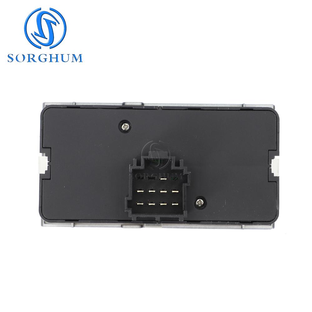 SORGHUM 1507637 Headlight Control Switch For SCANIA P G R T-Series Hazard Lamp Light Warning Button Knob Panel 9Pins Truck Parts