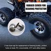 One Pair Car Bearing Rubber Cap Protection Caps Anti-Rust Hub Decoration Cover Nut Bolt Bolt Tyre Screw Hub Caps T4B0