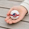 Patriotic Footbag Soft Fabric Kids Adults American Kick Ball for Flag Color Outdoor
