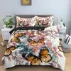 Butterfly Duvet Cover Tropical Plant Pattern Bedding Set Comforter Covers Twin King Size Quilt Cover With Pillowcase Bedclothes