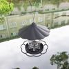 Складная подвесная кормушка для диких птиц со шнурком, кормушка для колибри в стиле беседки, водонепроницаемая, большой емкости