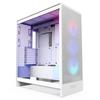 NZXT H7 Flow RGB V2 White 360mm RGB Single Frame Fan Mid Tower ATX Case CS9015 CM-H72FW-R1