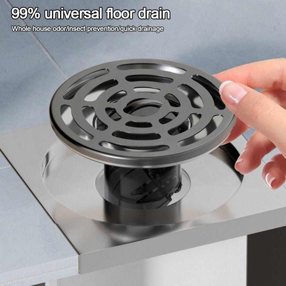 Anti Odor Sink Strainer Insect Prevention Sewer Drain Filter Plug Kitchen Bathroom Accessories