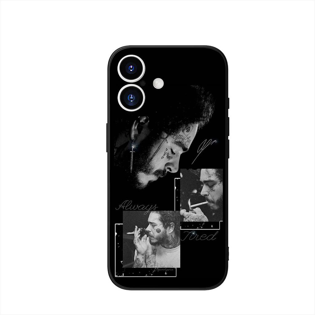 Posts Hot Malones Poster Phone Cover Case for Apple iPhone 17 16 15 11 Pro XS Max XR 6 7 8 Plus + SE 2020 5 16E Casing