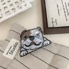 Korean Style Cartoon Dog Hair Claw Acrylic Small Shark Clip Kawaii Hair Clip  Headdress
