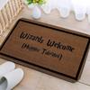Alohomora Doormat, Non-Slip Magic Key Welcome Rug, Flannel Machine Washable Mat for Living Room Bedroom Magic Fans Home