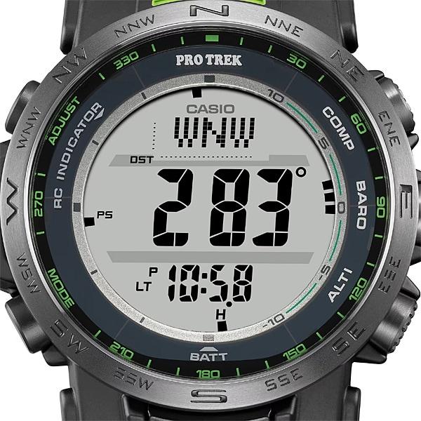 Casio Men's PRO TREK PRW-35Y-3JF [PROTREK Climber Line] Round Watch Green Digital