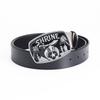 Independent Packaging Men's Belt Adult Single Circle Black Autumn and Winter New Product Belt Link Leather Belt Clothing Accessories