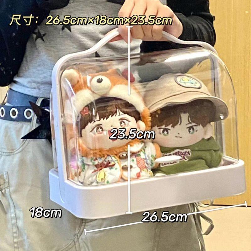 Ita Bag Doll Display Kawaii Рюкзак для школьниц Студенческая прозрачная сумка через плечо Женская сумка Itabag Лолита