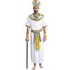 Cosplay Halloween Egyptian national costume, adult male Nile king costume, children female Greek princess costume
