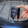 WEST BIKING 150PSI Bike Pump Mini Electric Pump Portable Digital Display Tire Inflator For Schrader/Presta Valve Bike Accessory