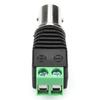 10Pcs Green Coaxial BNC Female Cable Connector Terminal Adopter CCTV Video Balun Camera