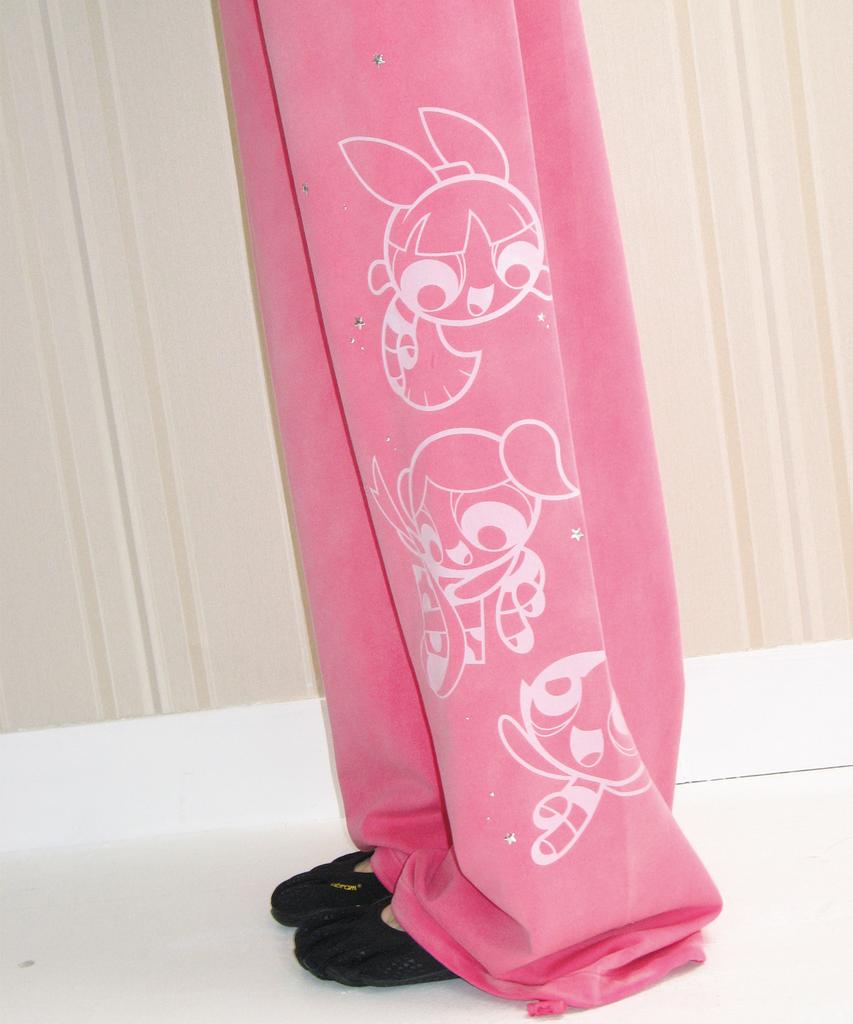 AMES-WORLDWIDE Ppg Hotfix Drawing Sweat Pants Pink