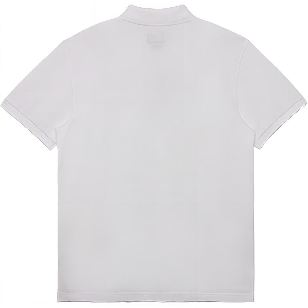 New Era SS24 Вышитая Минималистичная Повседневная Дышащая Свободная Короткий Рукав Рубашка-поло Унисекс Рубашки-поло Белый 14341328
