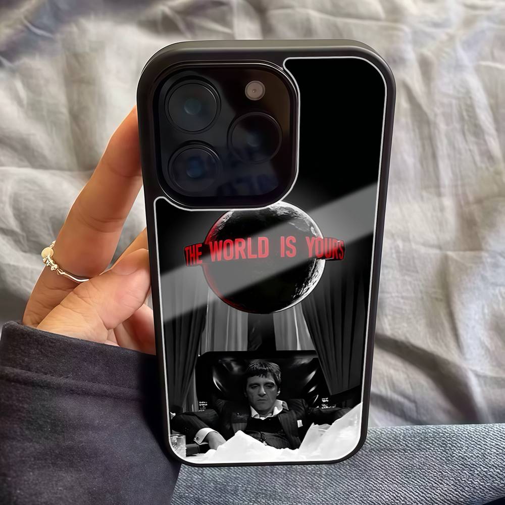 S-Scarface Movies Phone Case Hard Plastic Phone Case For Iphone 17 Air 16 15 14 13 12 11 Pro Max PC TPU