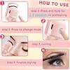 Long-Lasting Curl Electric Eyelash Curler Lash Perm Beauty Eye Instrument Eyelashes Clip  Eyelash