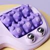 Portable Dual Foot Massage Roller Cat Claw Foot Therapy Foot Massage Instrument Relaxation Point Stimulation Magnetic Roller