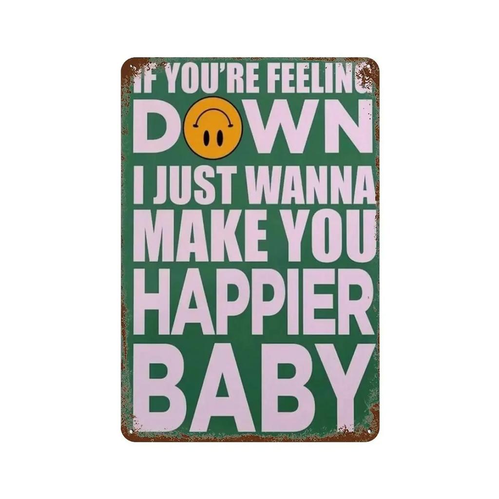 Harris Styles Lyrics Metal Sings Art Poster Daylight Fine Line Album Blechschild Musik Sänger Home Bar Wand Moderne Ästhetik