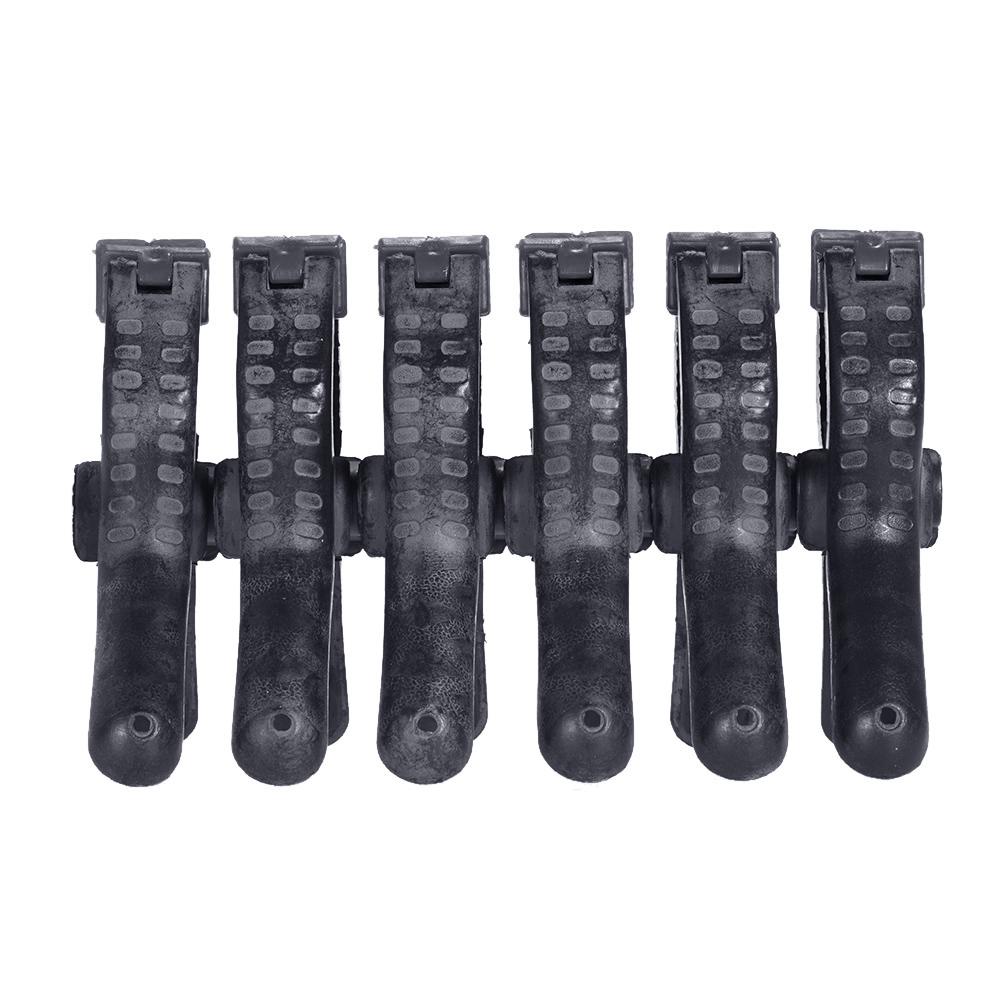 Andoer 6pcs Plastic Tight Clip Clamp Photographic Equipment Universal Use for Photography Studio