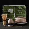 4 шт., японский набор матча, безопасный бамбуковый венчик, чайная ложка, чайные сервизы, домашний магазин напитков, инструменты для приготовления чая, аксессуары