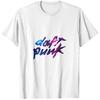 УНИСЕКС топы футболка Daft punk Футболки Тяжелая футболка Мужская - Белый