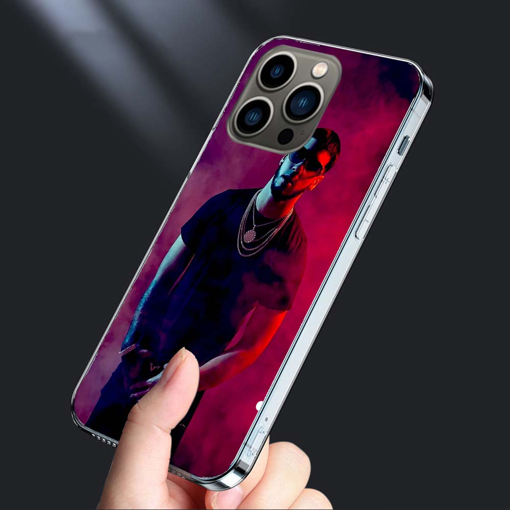 Чехол для телефона рэпера A-Anuel AA Real для Iphone 16E 15 Pro 14 Plus 17E 16 17 Pro Max Air 11 12 13 Mini Ударопрочный Capa Милый Cove