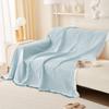 Blankets Knitted Nordic Sofa Towel Solid Color Sofa Cover Full Blanket Striped Room Bedside Home Decoration Picnic Carpet Tablec