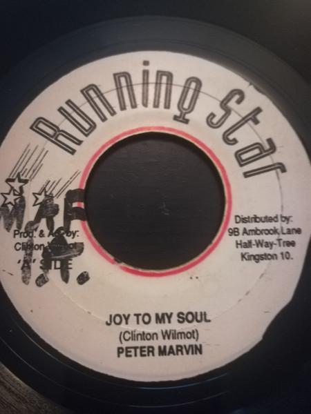 7-дюймовая пластинка PETER MARVIN Joy To My Soul NONE Running Star Ямайка Регги Ска Даб Б/у