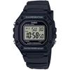 Коллекция Casio Черные мужские часы. Круглогодичные W-218H-1AVEF Мужские