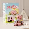 Набор строительных блоков City View Caravan Moc Building Blocks Street Food Truck Puzzle Assembly Candy Moc Brick Sets Table Decoration Toys For Children
