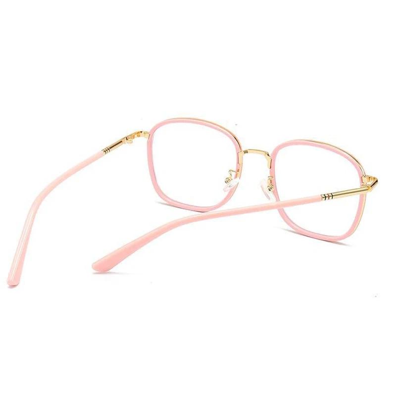 Large Oversized Reading Glasses for Women Unisex Fashion Square Blue Light Blocking Presbyopia Luxury Retro Far Sight Eyeglasses