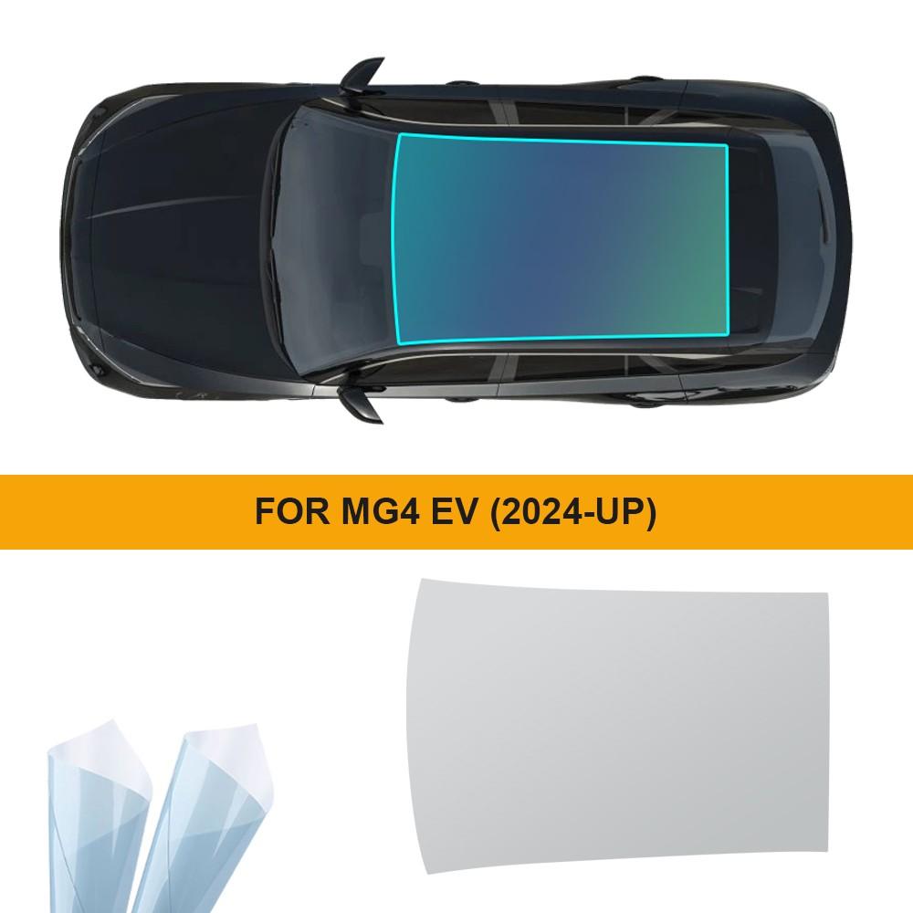 TPU PPF Car Sunroof Insulation Film For MG MG4 EV Trophy 2024 2025 2026 Ice Armor Protection Resistant Car Sunroof Stickers