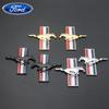 Автонаклейка Ford 1 пара 8,5x9 см Боковая наклейка Значок на дверь Крыло Декаль для Ford Бегущая лошадь Логотип Focus Fiesta Kuga Edge Shelby G