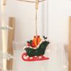Ornaments Christmas Tree With Resin Santas Snowmen Reindeer For Seasonal Decor