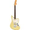 Fender Player II Jaguar®, Накладка из палисандра, Hialeah Yellow, 3/4 размера с мягким чехлом