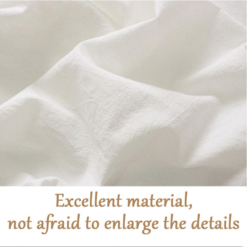 Cotton Fabric Table Cloth Washable White Tablecloth for Wedding Party Dining Banquet Decoration Luxurious Table Cover Picnic Mat