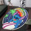Stitch Pattern Carpet Under The Moonlight - Slip-resistant Kitchen, Outdoor Carpet, Home and Bedroom Decorations, Birthday Gifts