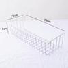 Hanging Wire Basket Cabinets Organizer Farmhouse Supplies Shelf Storage Rack for Garage Grid Panel