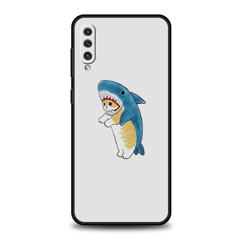 Животные Чехол для телефона с кошкой для Samsung Galaxy A56 A36 A26 A34 A17 A16 A06 A14 A12 A54 A72 A70 A30 A24 A22 A20e A52 A50 A40 A32 Чехол