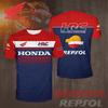 Дышащая футболка HRC Team Racing 25-26 Honda для любителей мотоциклов, отводящая пот, летняя спортивная одежда для велоспорта для мужчин