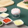 1 шт. Мини-давилка для чеснока, ручной измельчитель продуктов, многофункциональный ручной измельчитель для мяса и овощей, блендер, ручной процессор для чеснока